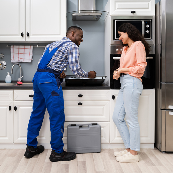 can you provide an estimate for cooktop repair before beginning any work in Allerton